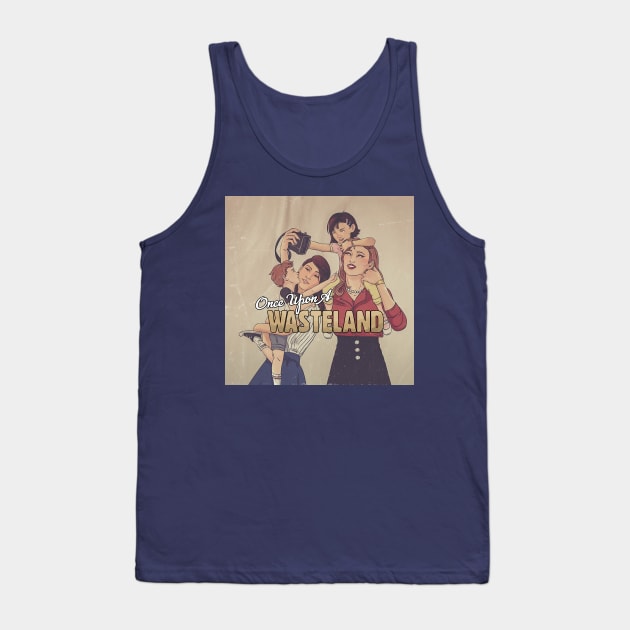 Beth & Odessa's Family Portrait (Square, Aged) Tank Top by Once Upon a Wasteland